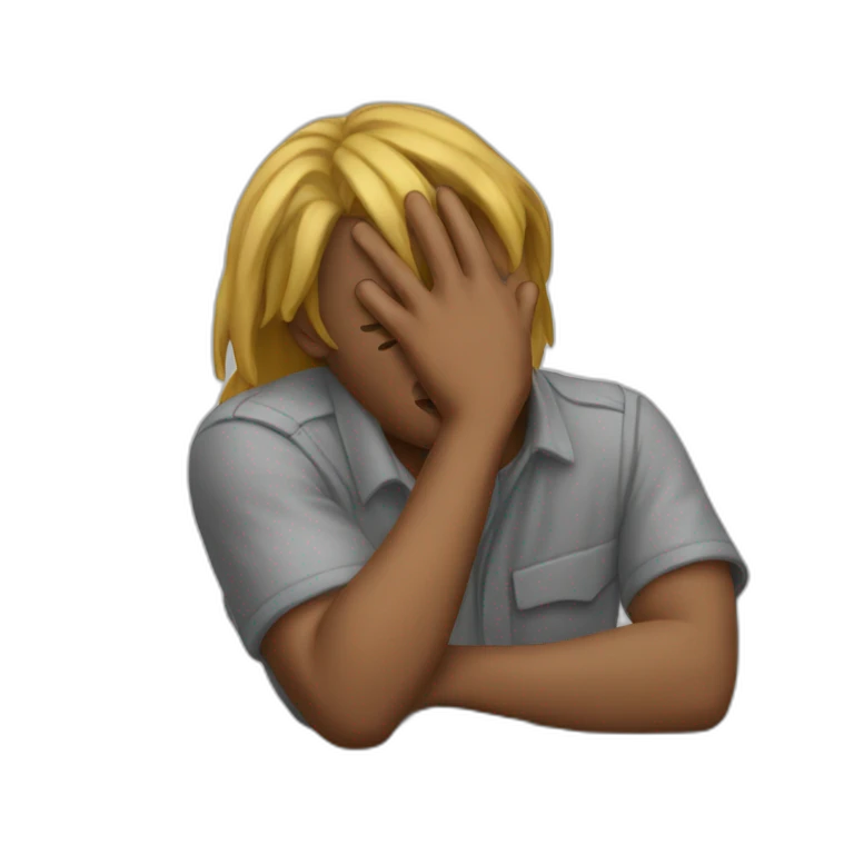 Facepalm emoji