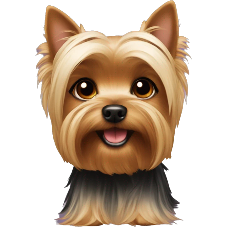 yorkshire terrier coquette emoji