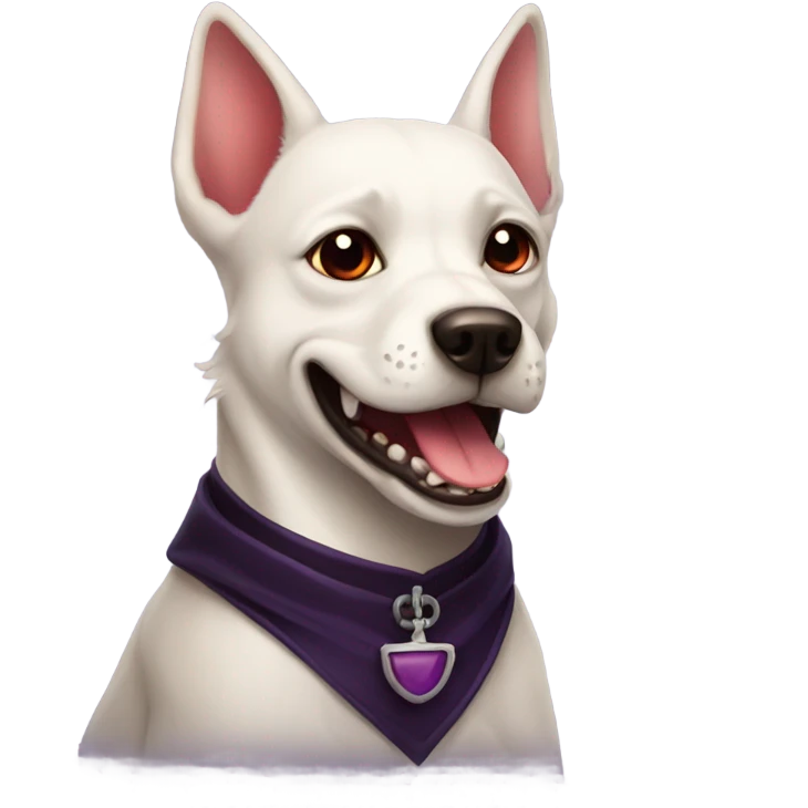Vampire Dog  emoji