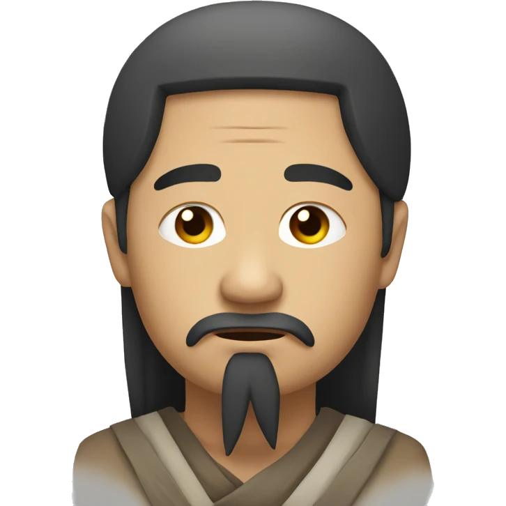 sad ancient asian trader emoji