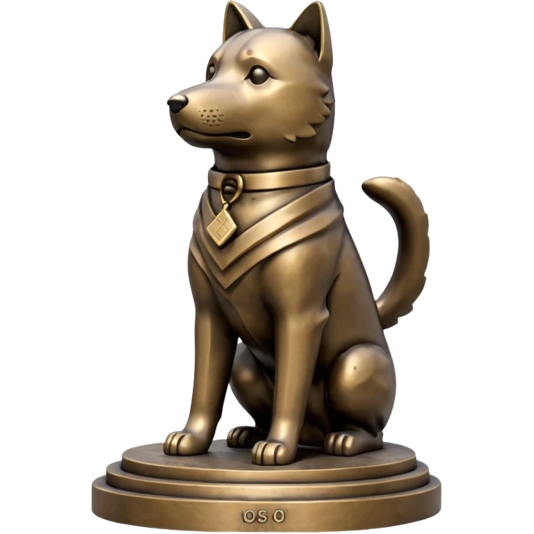 Shibuya Hachiko statue emoji