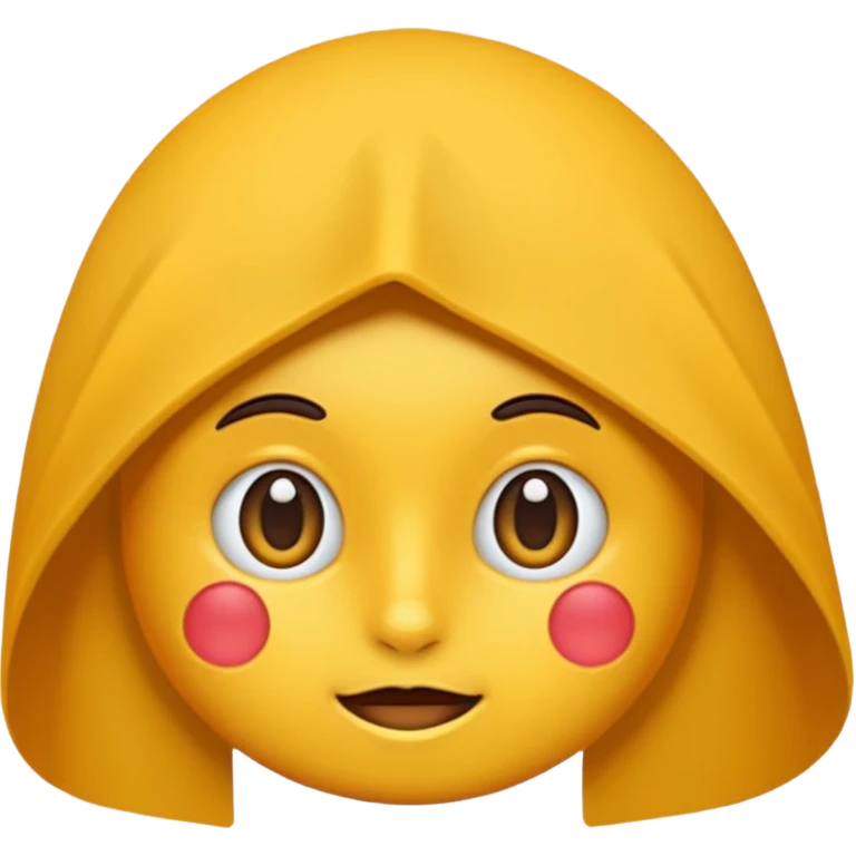 هلال ماه که پاپیون دارد emoji