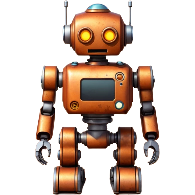 robot on mars emoji