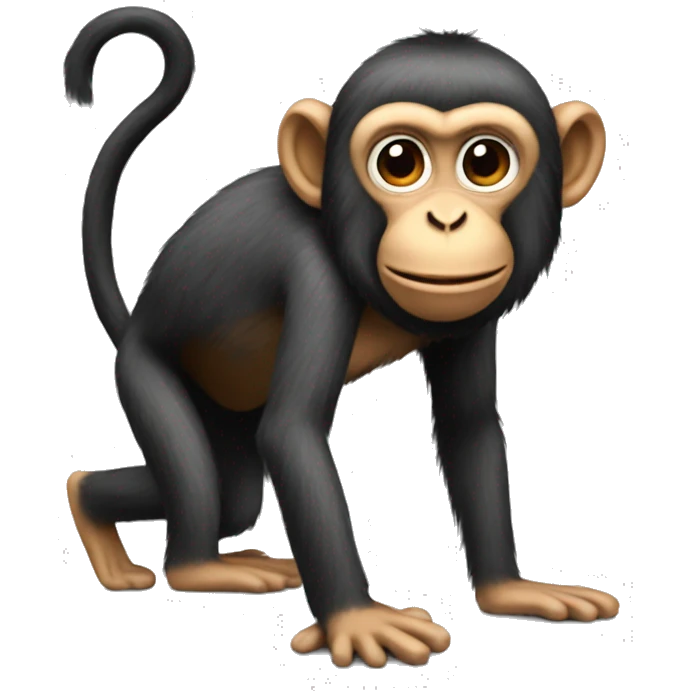 monkey with 20 legs emoji