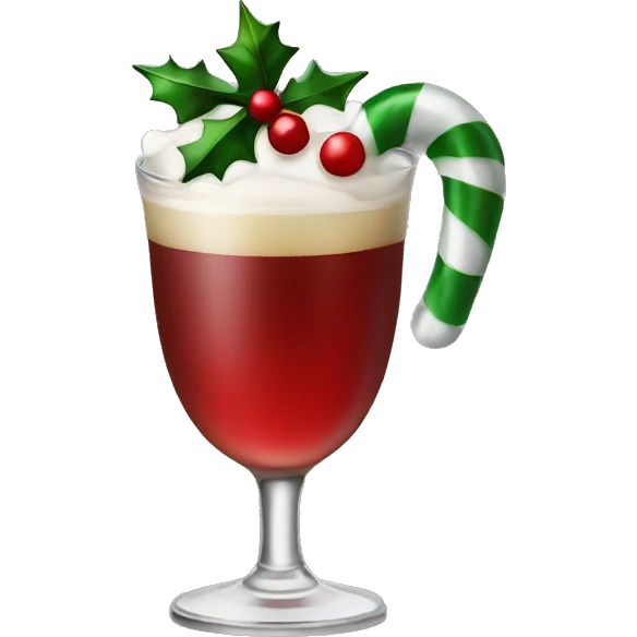 Christmas drink  emoji