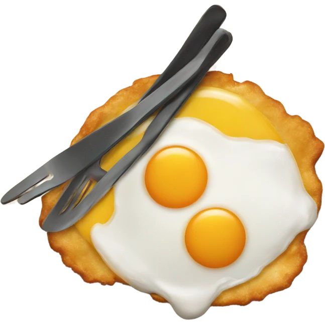 Fried egg emoji