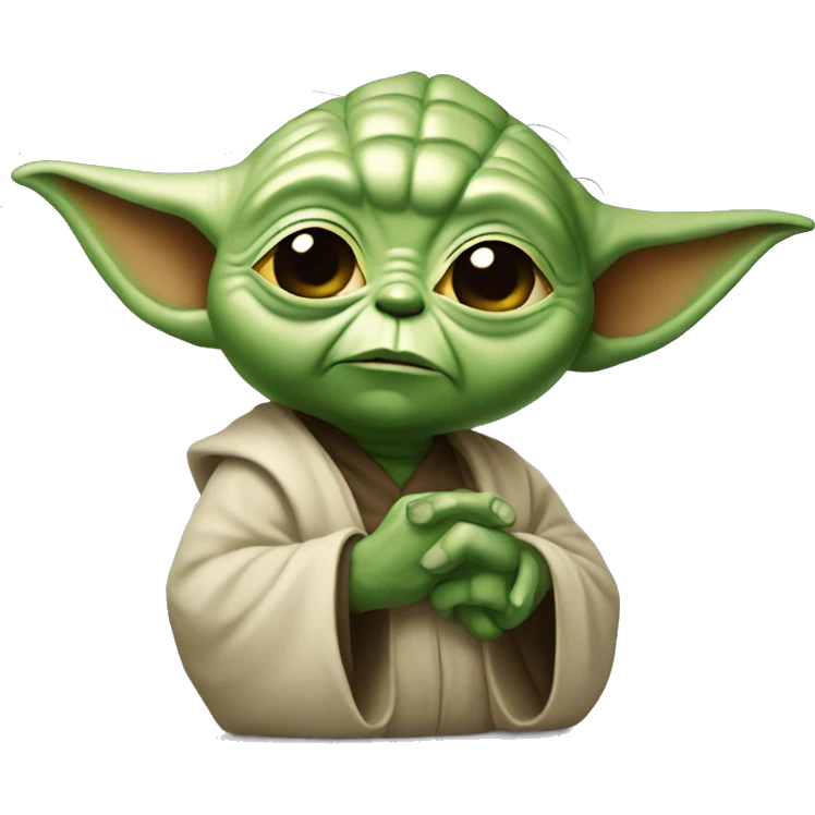 Yoda diciendo tem plebilla emoji