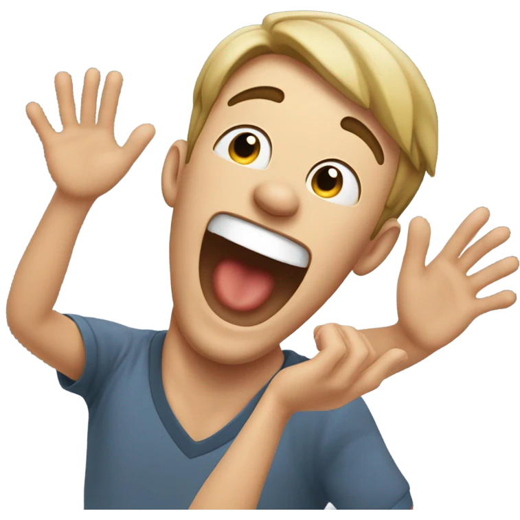 Tickling boyfriend emoji