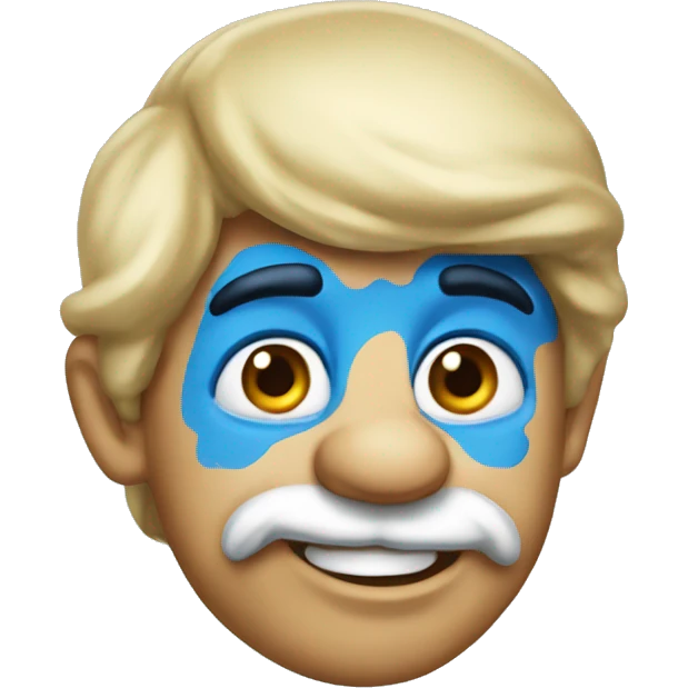 Smurf emoji