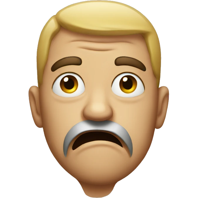 Disgusted emoji