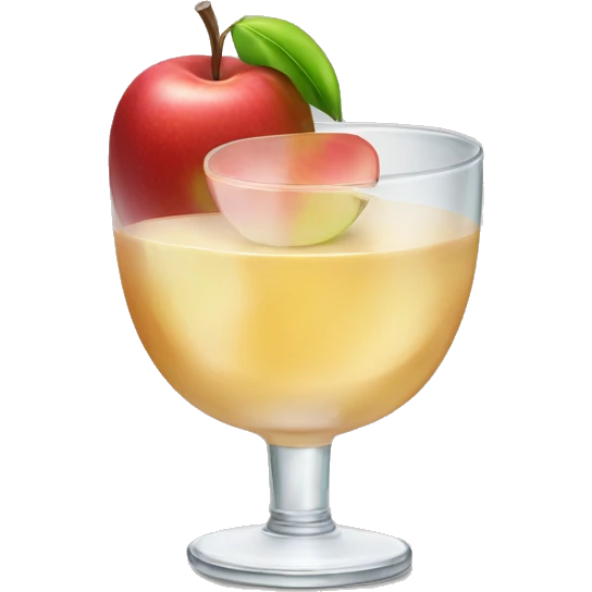 Mbappe drink cocktail of apple emoji