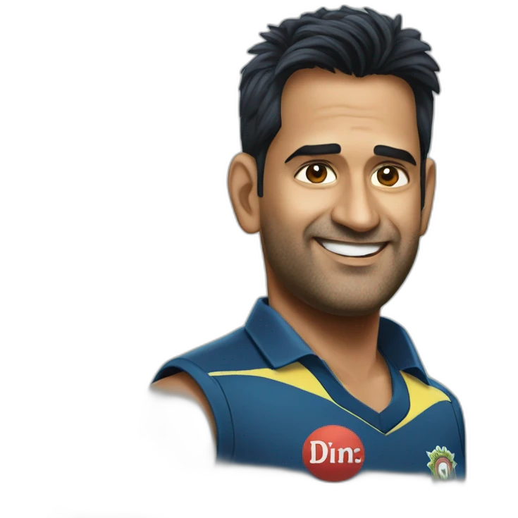 Mahendra Singh Dhoni emoji