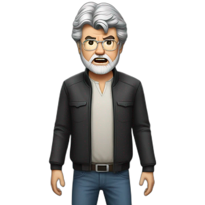 George lucas, raging emoji