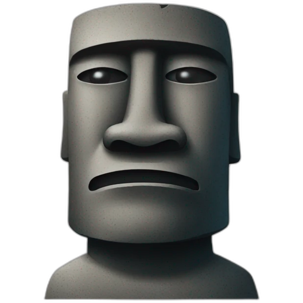 Moai emoji