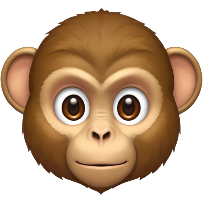 monkey profile view emoji