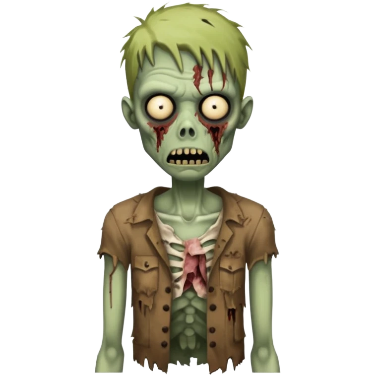 skinny zombie  emoji