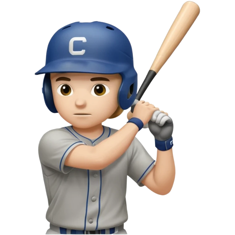 baseball player batting emoji