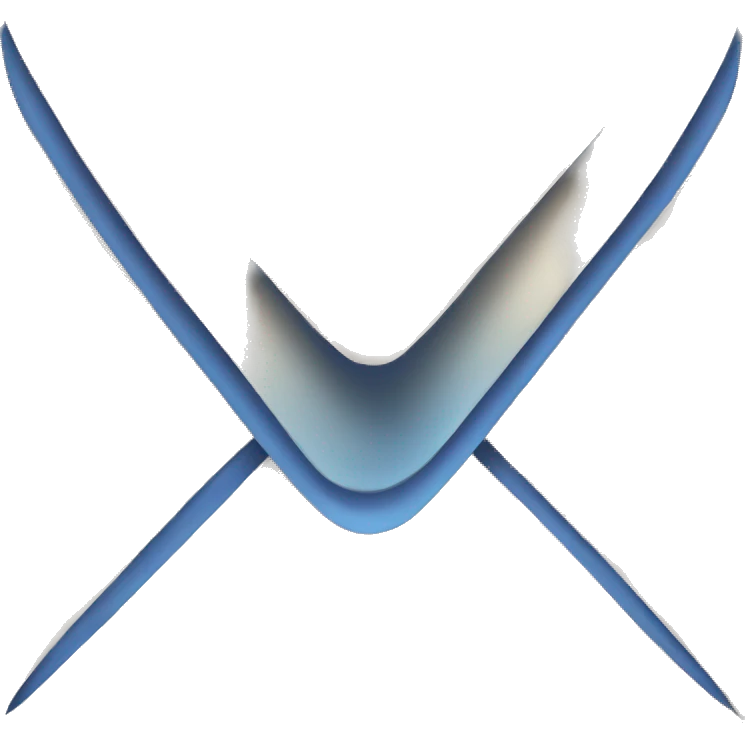 blue email small emoji