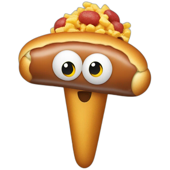 corndog emoji