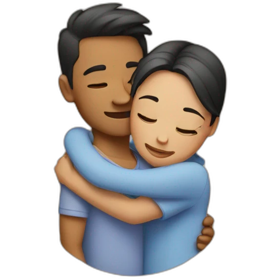 couples hug emoji