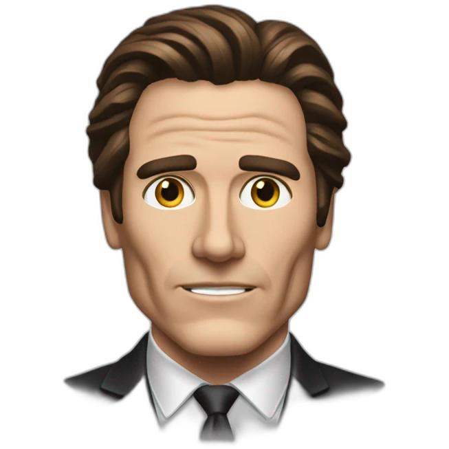 Patrick Bateman emoji