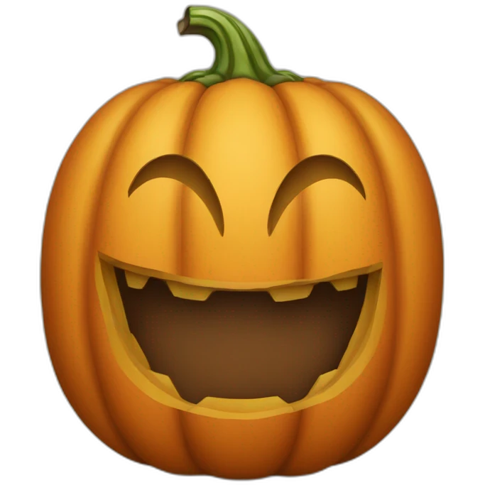 natural pumpkin emoji