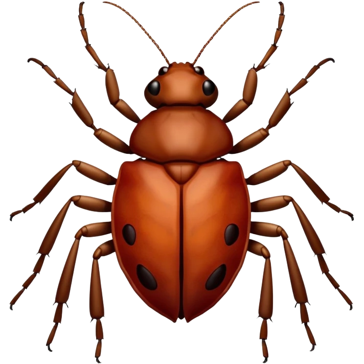 Bedbug with fangs emoji