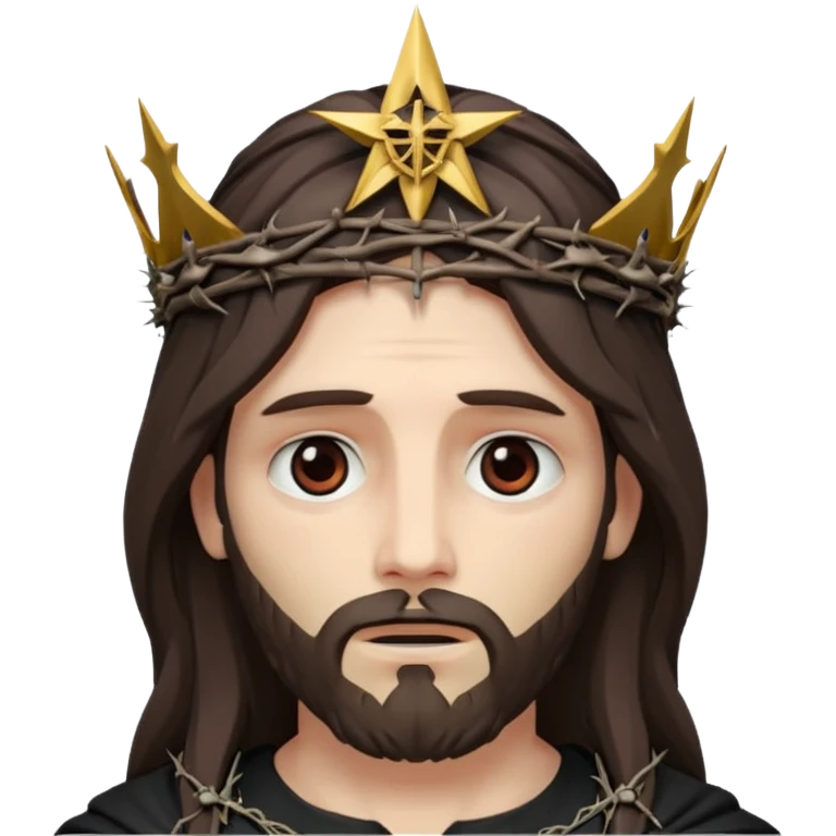 Make a satan Jesus emoji