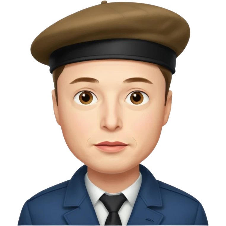 Elon musk French  emoji