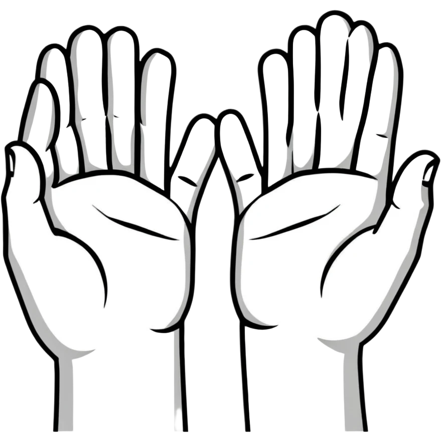 two hands making a framing gesture like a movie director emoji