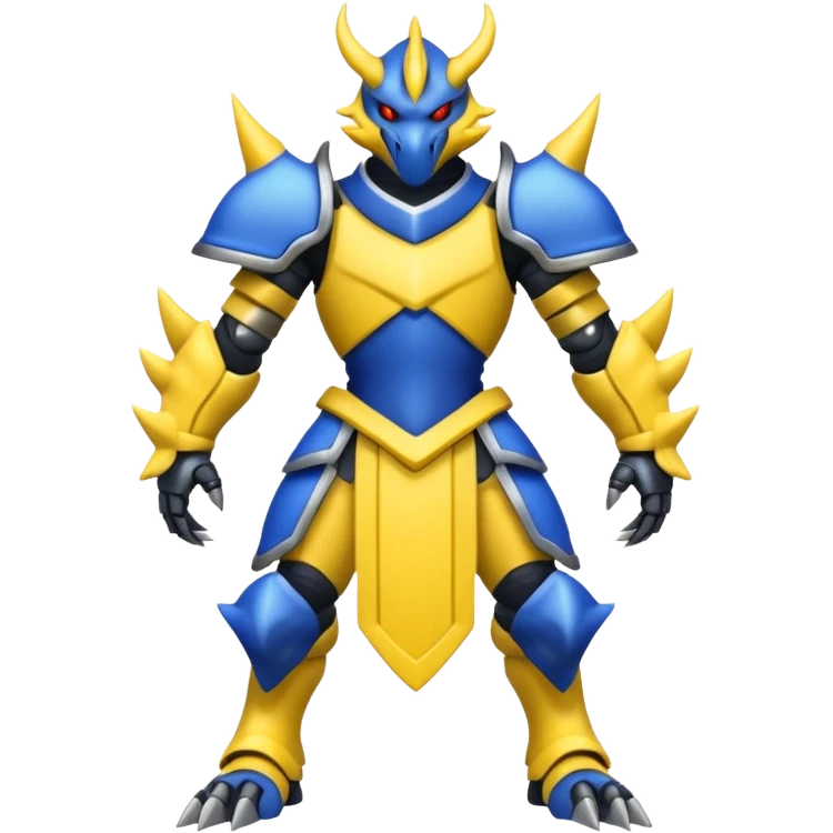 Haxorus (full body) emoji