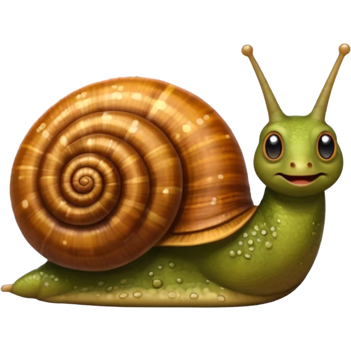 snail emoji