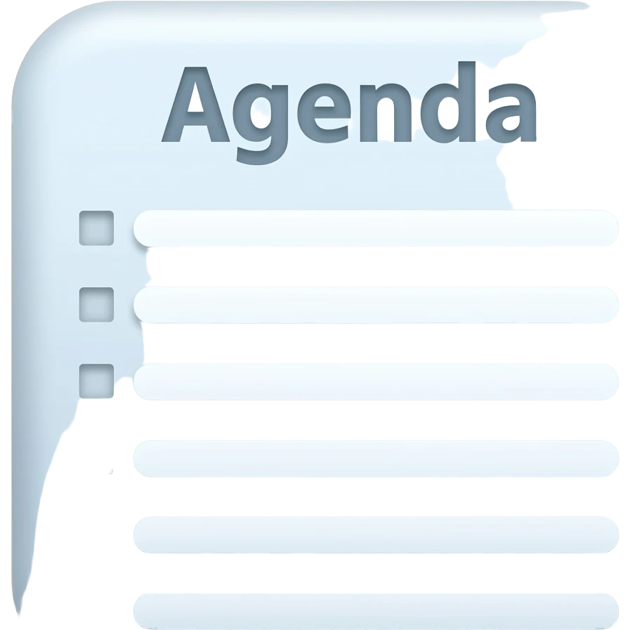 Agenda emoji