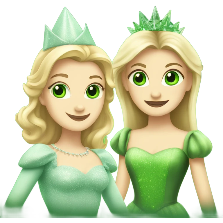 Glinda and Elphaba emoji