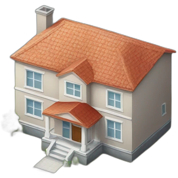 real estate isometric emoji