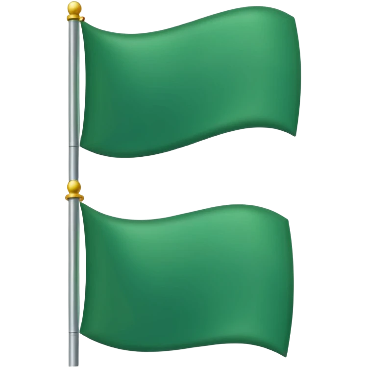 Green flag emoji