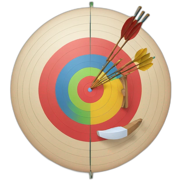 archery target emoji