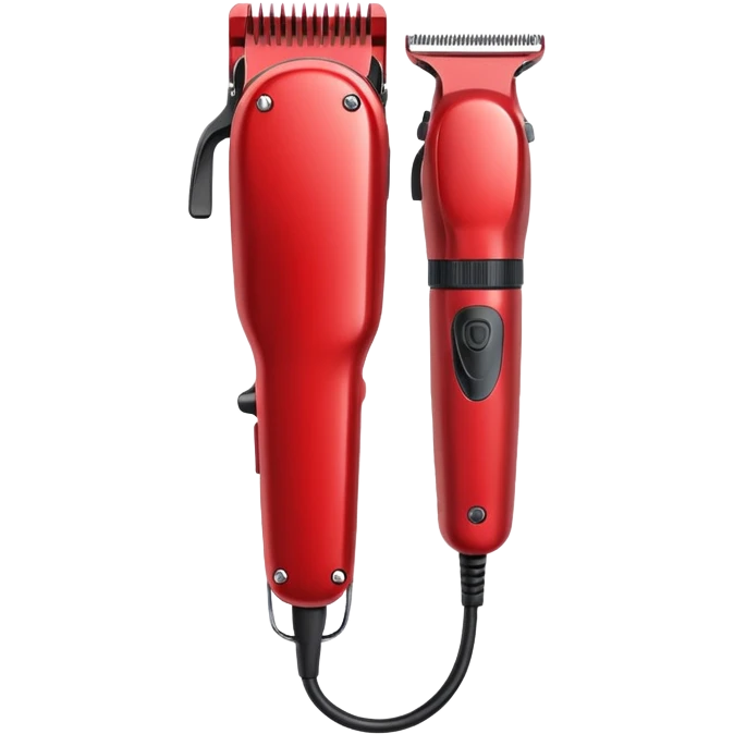 Hair Clipper red emoji