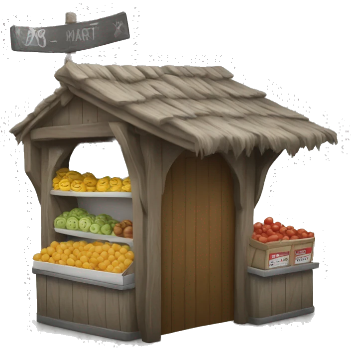A maret stall emoji