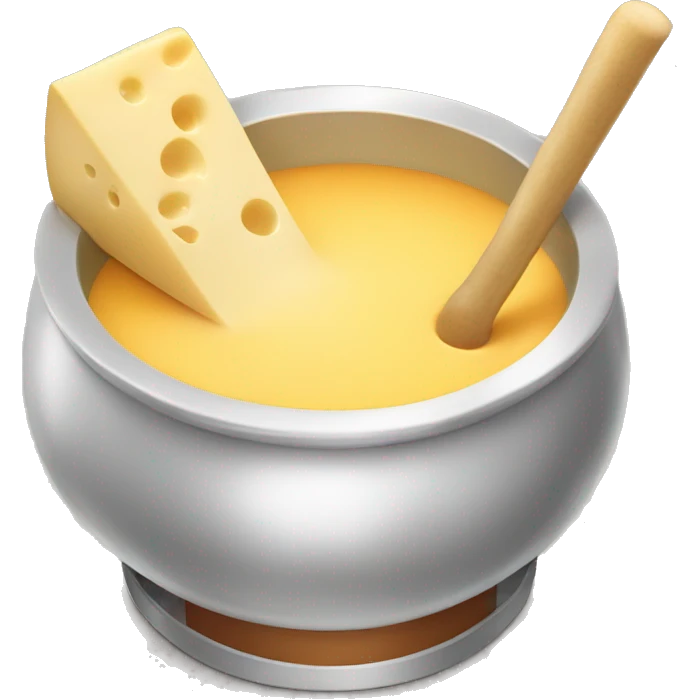 Cheese fondue emoji