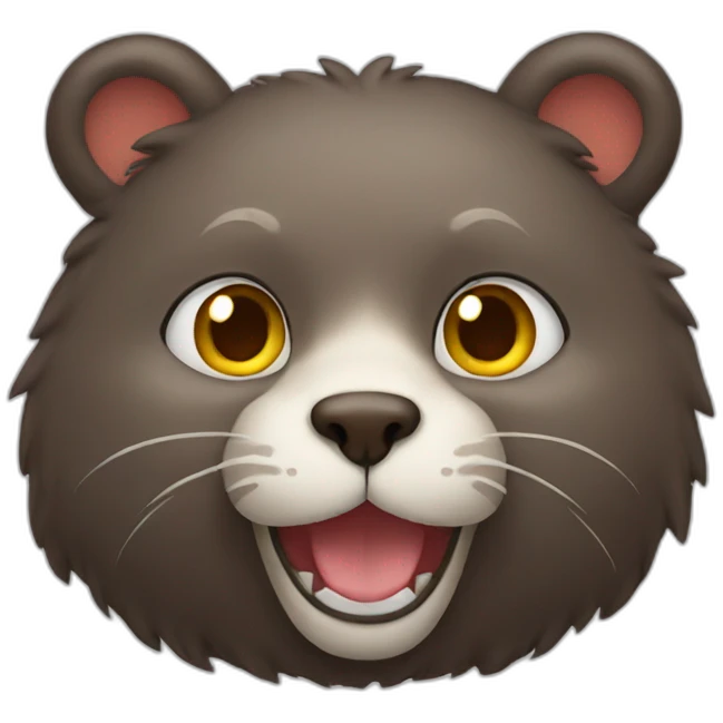 Cat bear emoji