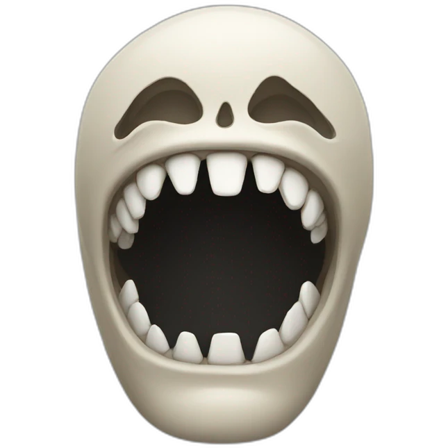 Jaw emoji