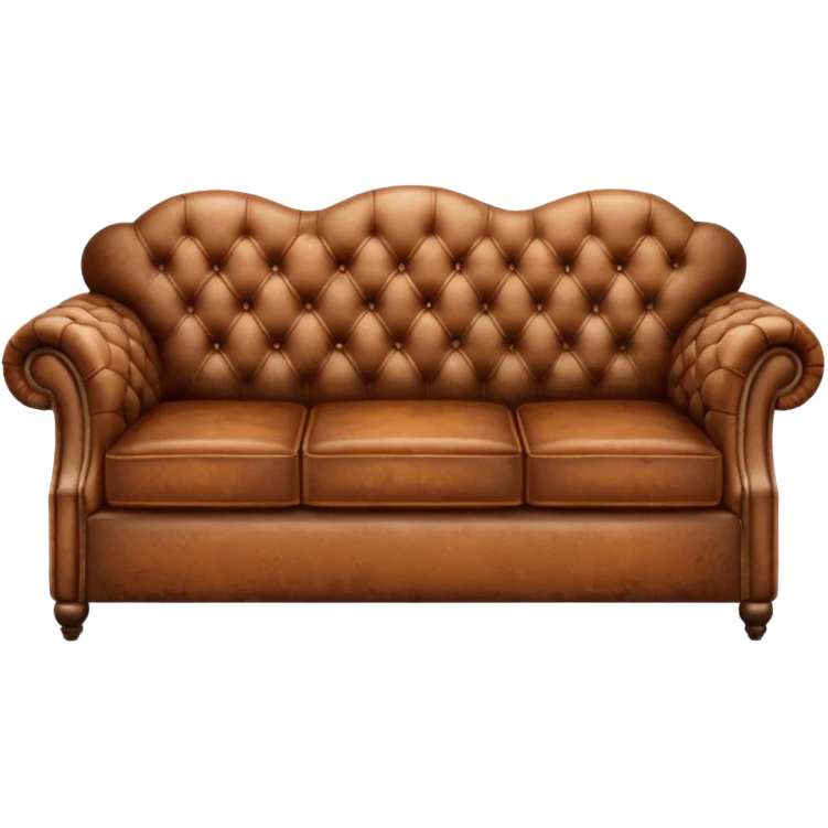 brown lether sofa emoji