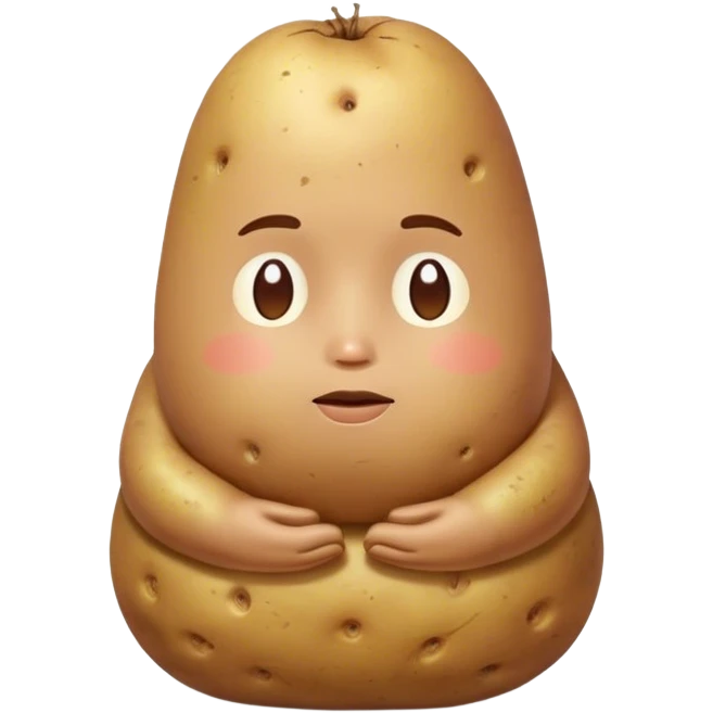 meditater potato  emoji