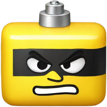 Yellow Sad battery  emoji