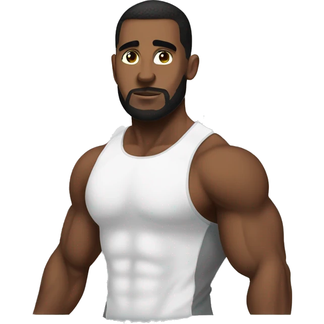 Gym bro backwards emoji