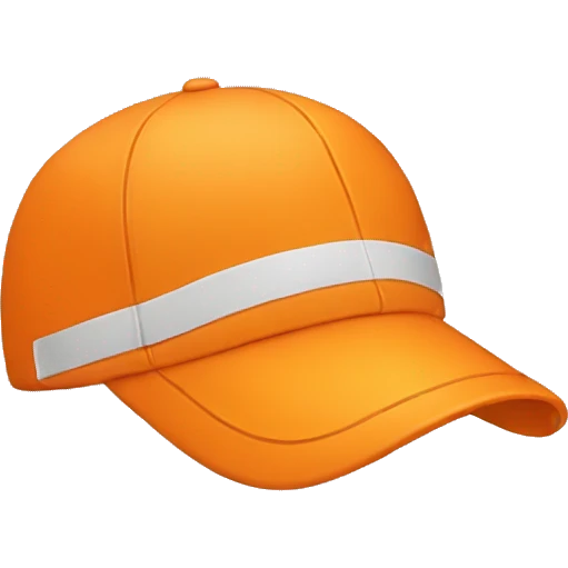 orange cap emoji