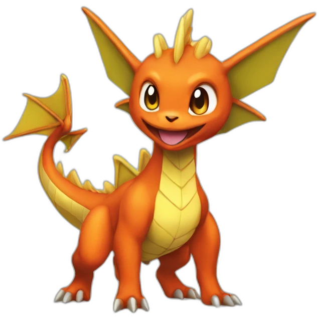 Dracofeu pokémon emoji