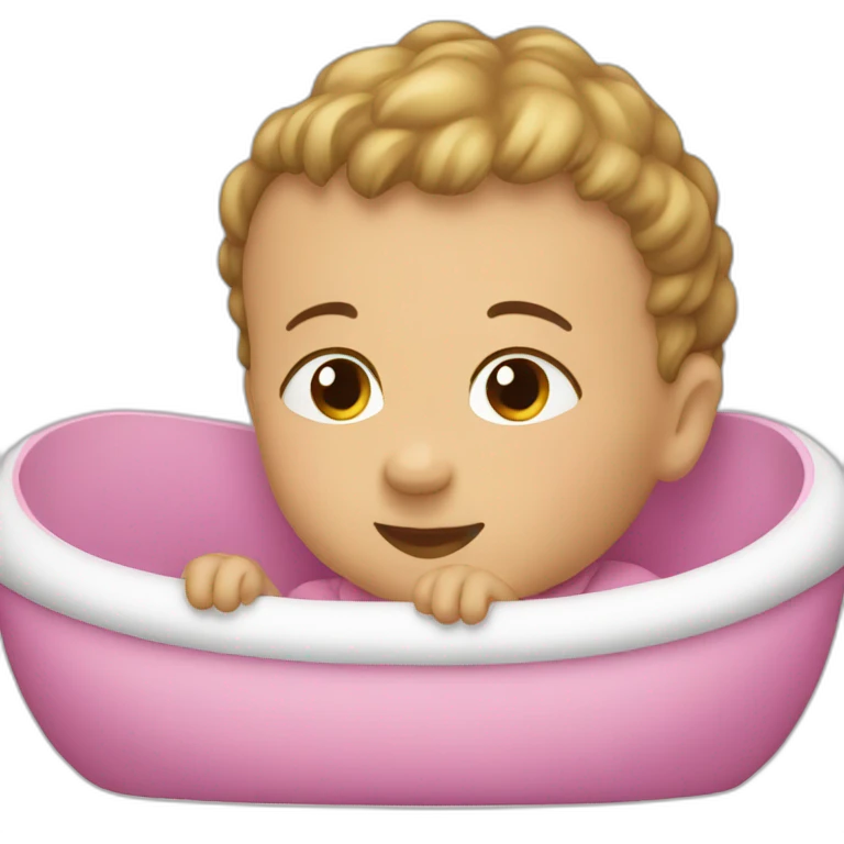 baby craddle emoji