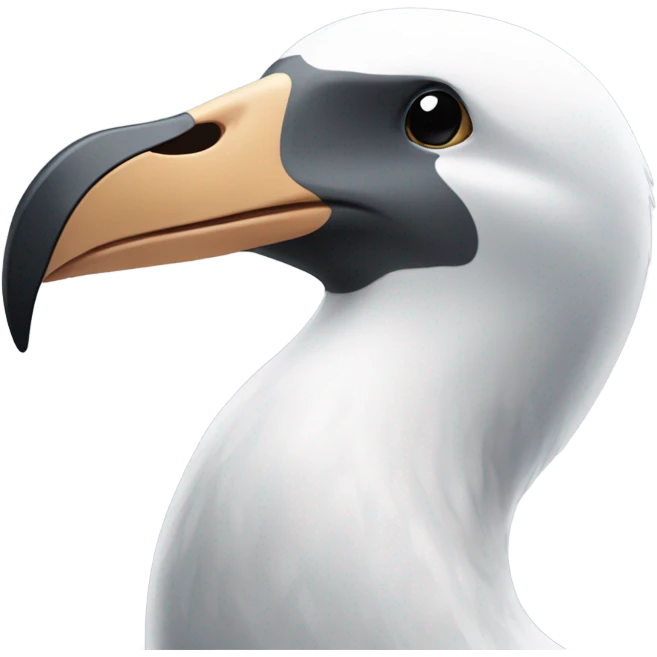 Realistic albatross  emoji